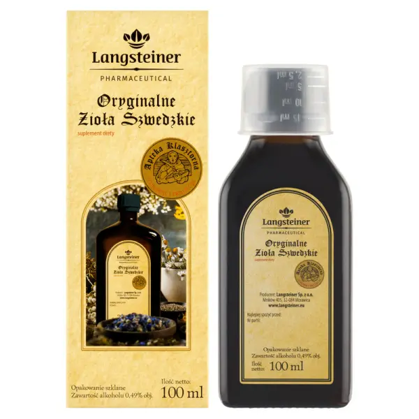 LANGSTEINER ORYGINALNE ZIOŁA SZWEDZKIE 100 ML