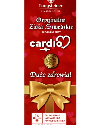 LANGSTEINER ORYGINALNE ZIOŁA SZWEDZKIE CARDIO 500 ML