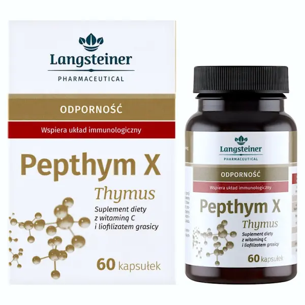 LANGSTEINER PEPTHYM X THYMUS LIOFILIZAT Z GRASICY CIELĘCEJ 60 KAPS