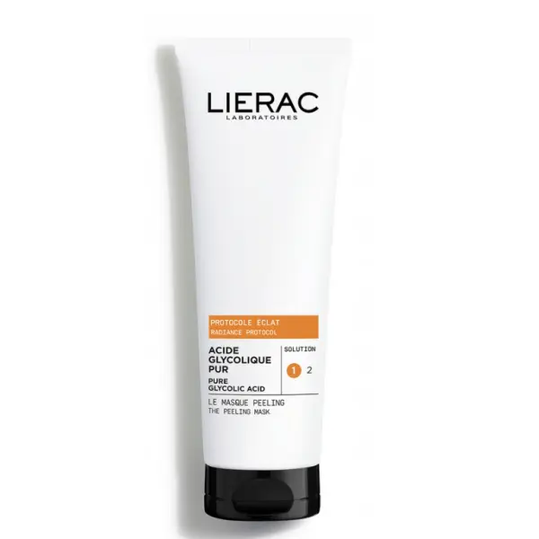 Lierac PROTOCOL Aktywacji Blasku Maska peelingująca, kwas glikolowy 75 ml