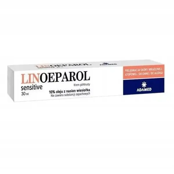 LINOEPAROL SENSITIVE KREM PÓŁTŁUSTY DO CIAŁA 30 ML