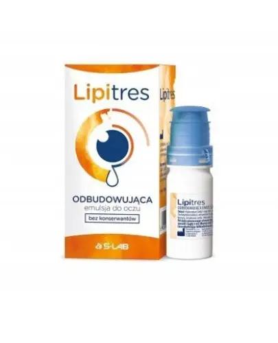 Lipitres Emulsja odbudowująca emulsja do oczu 10ml