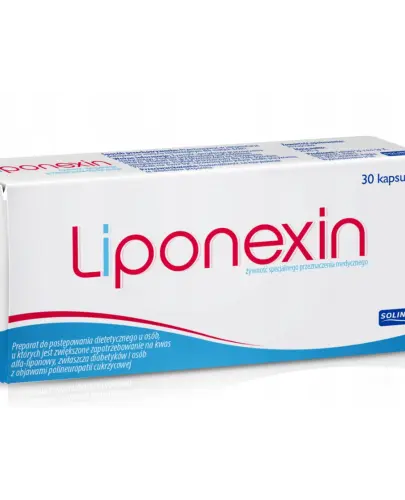 LIPONEXIN KWAS ALFA - LIPONOWY 30 KAPSUŁEK