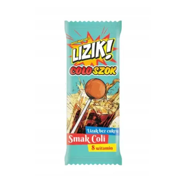 LIZAK Z WITAMINAMICOLOSZOK O SMAKU COLI  BEZ CUKRU 1SZT