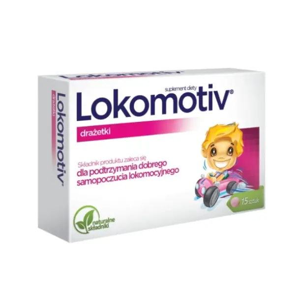 LOKOMOTIV na chorobę lokomocyjną 15 drażetek