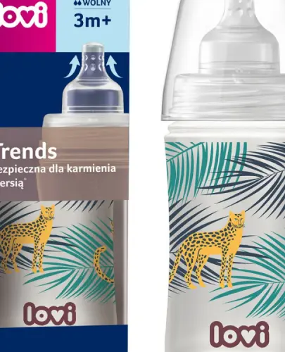 LOVI BUTELKA DYNAMICZNA TRENDS JUNGLE VIBES 250ML