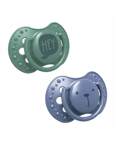 Lovi Hey Boy smoczek silikonowy dynamiczny 3-6m 2 sztuki