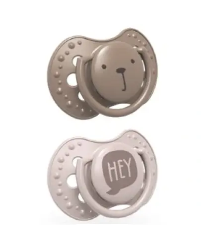 Lovi Hey Girl smoczek silikonowy dynamiczny 3-6m 2 sztuki