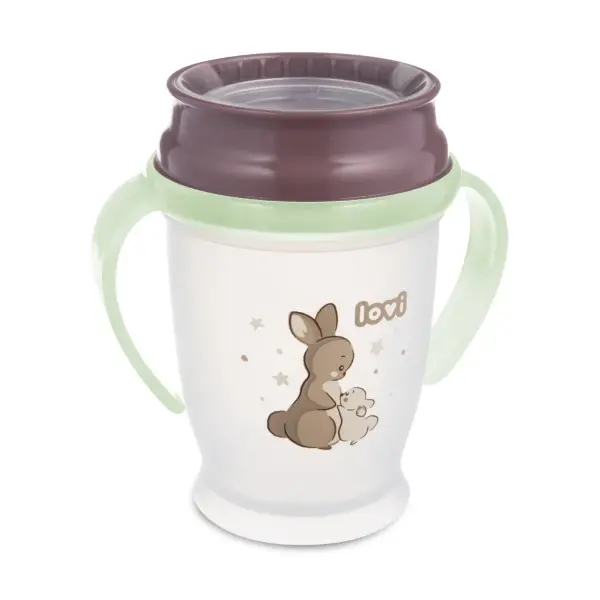 LOVI KUBEK 360 NIGHT&DAY RABBIT 250ML