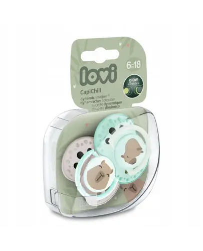 LOVI SMOCZEK SILIKONOWY DYNAMICZNY CAPICHILL BOY 6-18M 2SZT