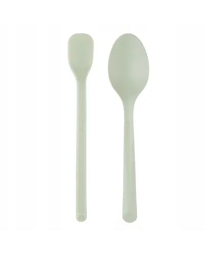 LOVI ZESTAW PIERWSZA ŁYŻECZKA I ŁYŻKA STOŁOWA PISTACHIO