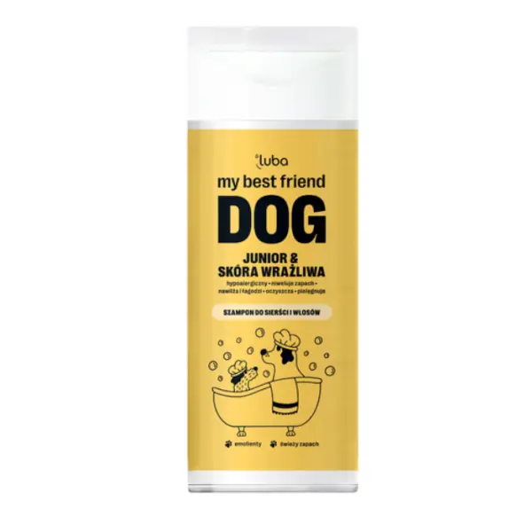 LUBA My best friend DOG Szampon dla szczeniąt i skóry wrażliwej 200 ml