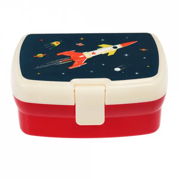 LUNCHBOX Z WYJMOWANĄ TACKĄ KOSMOS REX LONDON