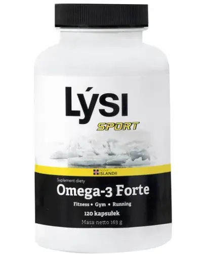 LYSI SPORT OMEGA-3 FORTE 1000 MG 120 KAPSUŁEK