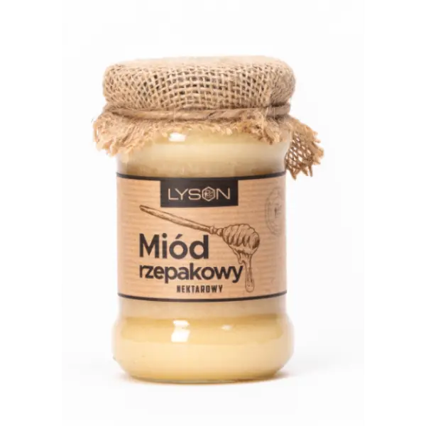ŁYSOŃ MIÓD RZEPAKOWY NEKTAROWY 400 G 