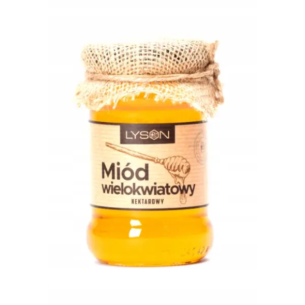 ŁYSOŃ MIÓD WIELOKWIATOWY NEKTAROWY 400 G 