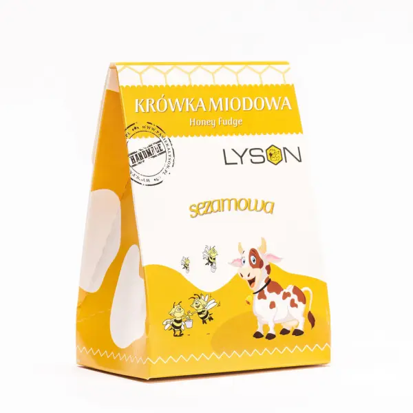 ŁYSOŃ MIODOWE KRÓWKI SEZAMOWE KRÓWKA MIODOWA 120 G 