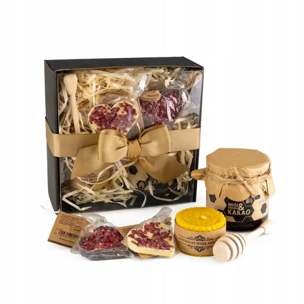 ŁYSOŃ ZESTAW PREZENTOWY MIÓD&KAKAO SŁODKIE UNIESIENIA