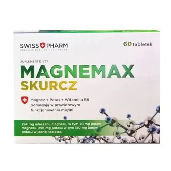 MagneMax Skurcz 60 tabl. SWISSPHARM