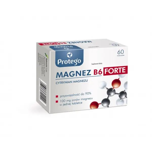 MAGNEZ B6 FORTE 60 TABLETEK PROTEGO 