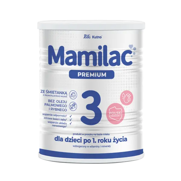 MAMILAC PREMIUM 3 MLEKO NASTĘPNE DLA NIEMOWLĄT 400 G 