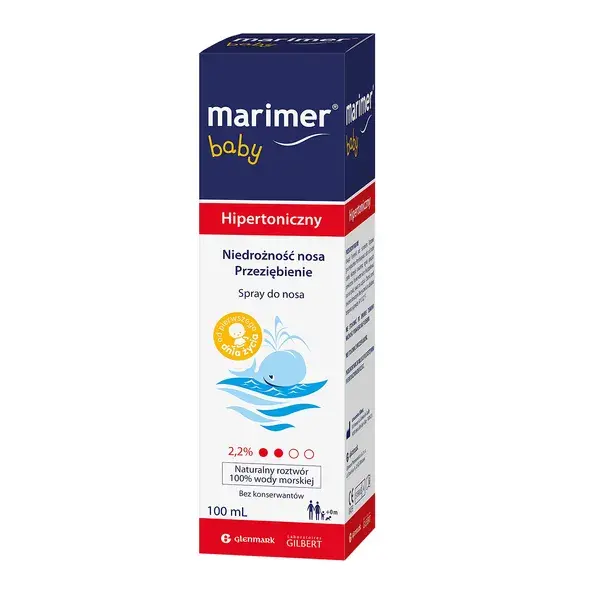 Marimer Baby Hipertoniczny Spray do nosa, 100 ml