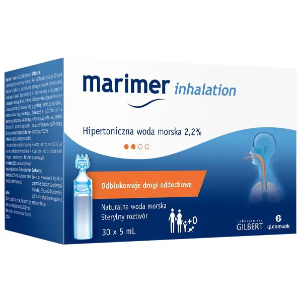 Marimer Inhalation Hipertoniczna woda morska, 30 x 5 ml