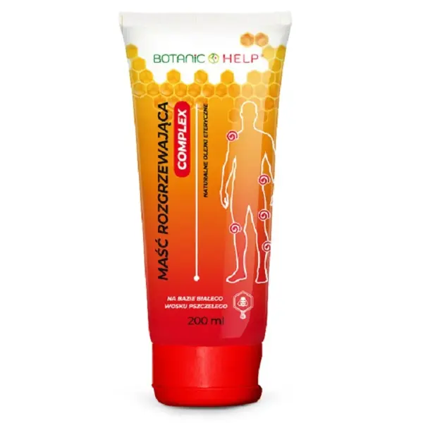 MAŚĆ ROZGRZEWAJĄCA COMPLEX 200 ml BOTANIC HELP 