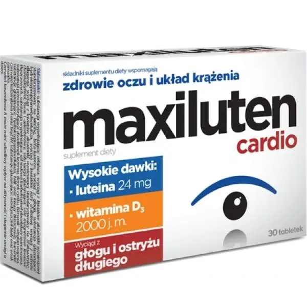 MAXILUTEN CARDIO 30 tabletek AFLOFARM