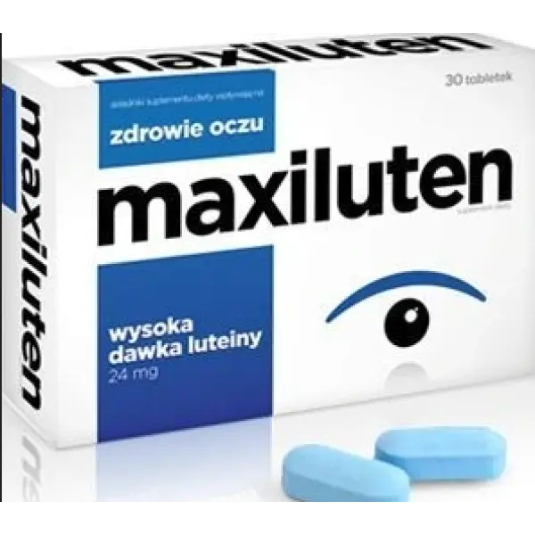 MAXILUTEN luteina 24 mg 30 tabl. AFLOFARM