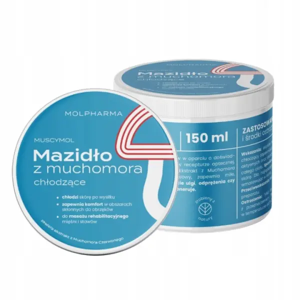 MAZIDŁO Z MUCHOMORA  CHŁODZĄCE 150ML