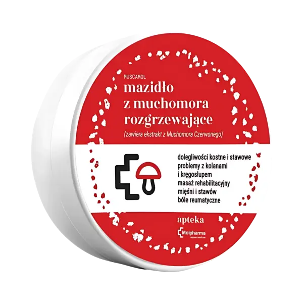 MAZIDŁO Z MUCHOMORA ROZGRZEWAJĄCE 100ML MOPLHARMA