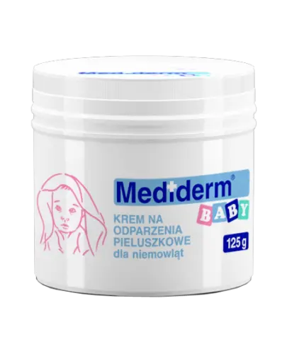 Mediderm Baby Krem na odparzenia pieluszkowe dla niemowląt - 125 g