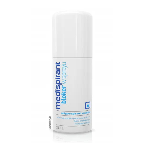 MEDISPIRANT bloker w sprayu antyperspirant 75 ml