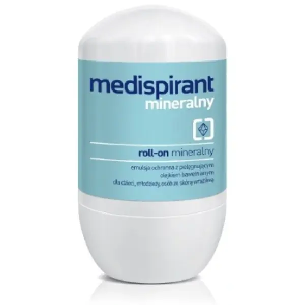 MEDISPIRANT ROLL-ON mineralny antyperspirant w kulce 40 ml