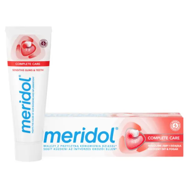 MERIDOL COMPLETE CARE PASTA DO ZĘBÓW WRAŻLIWE ZĘBY 75 ML
