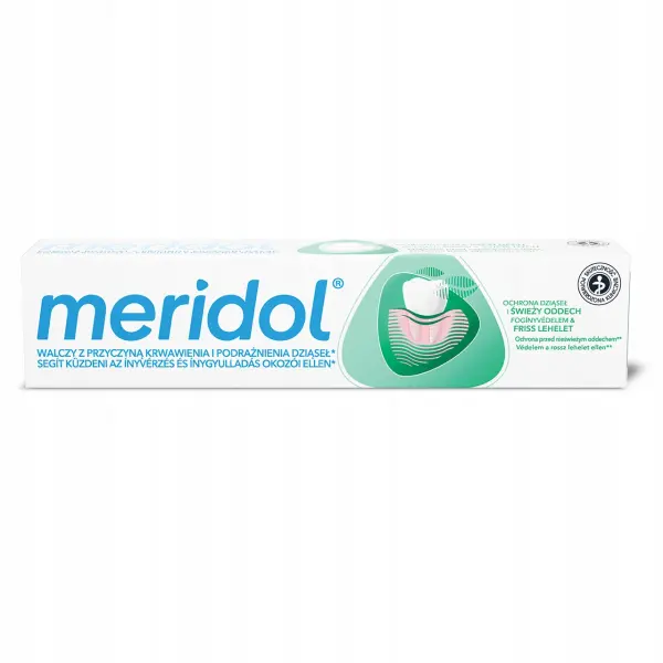 MERIDOL PASTA DO ZĘBÓW OCHRONA DZIĄSEŁ ŚWIEŻY ODDECH 75 ML