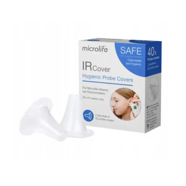 MICROLIFE IRCOVER OSŁONKI DO TERMOMETRU DOUSZNEGO IR310 40 SZT. 