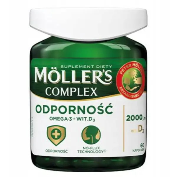 MOLLERS COMPLEX ODPORNOŚĆ 60 kaps. 