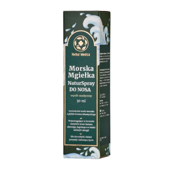 Morska mgiełka do nosa woda morska izotoniczna 30 ml HERBAL MEDICA