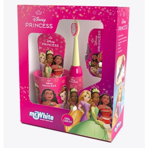 MR. WHITE ZESTAW DO MYCIA ZĘBÓW KSIĘŻNICZKI DISNEYA