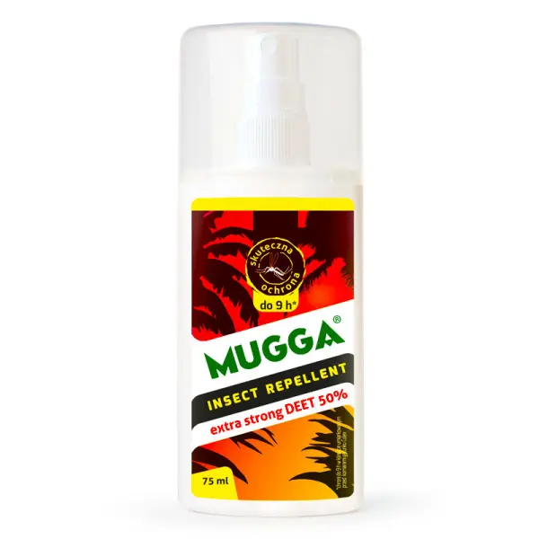 Mugga Spray przeciw owadom 50% DEET, 75 ml