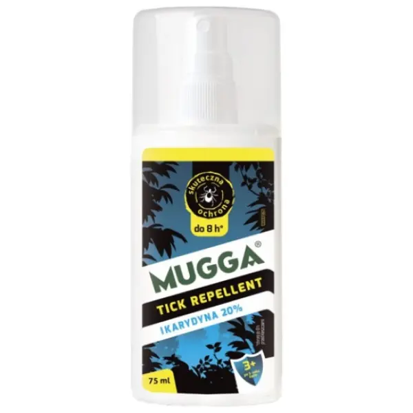 Mugga Spray przeciw owadom Ikarydyna, 20%, 75 ml