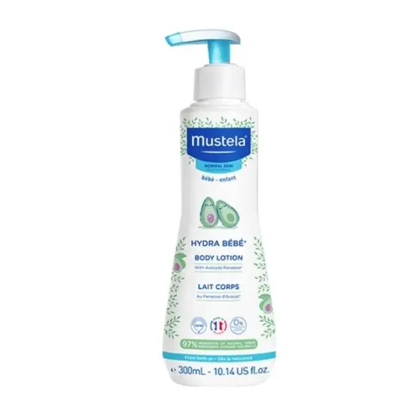 MUSTELA BEBE Mleczko do ciała 300 ml + PREZENT Krem do twarzy 40 ML