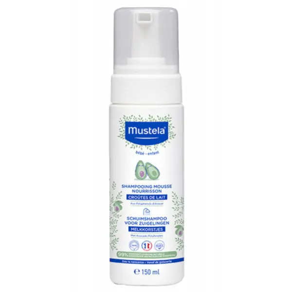 MUSTELA BEBE Szampon w paince dla niemowląt 150 ml