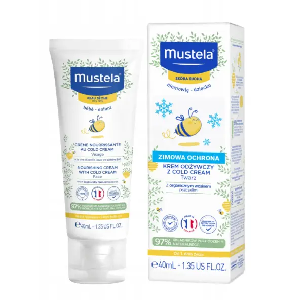 MUSTELA COLD CREAM KREM ODŻYWCZY 40 ML