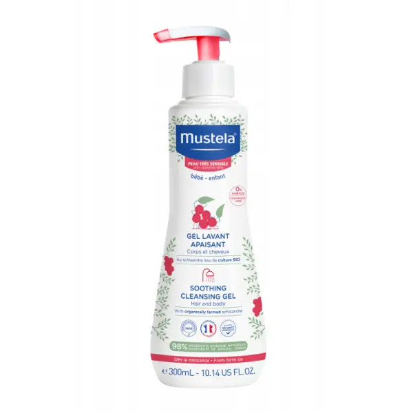 MUSTELA Łagodzący żel do mycia 300 ml