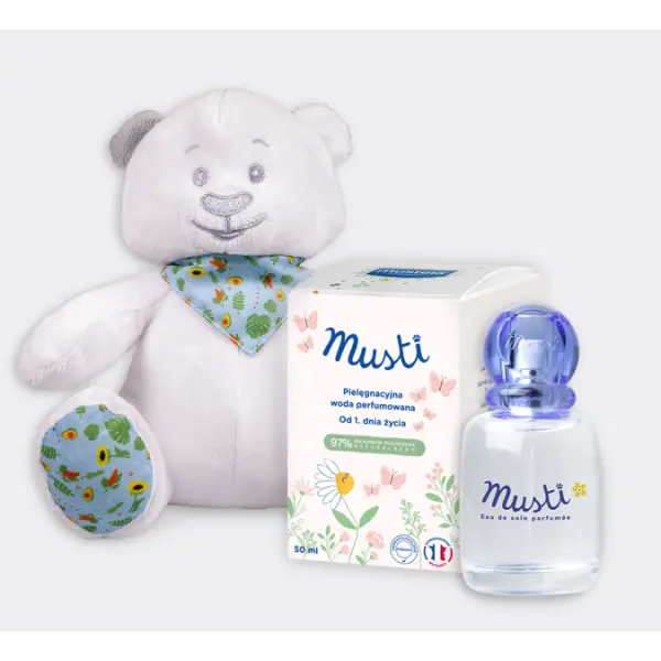 MUSTELA Musti woda perfumowana 50 ml + prezent 