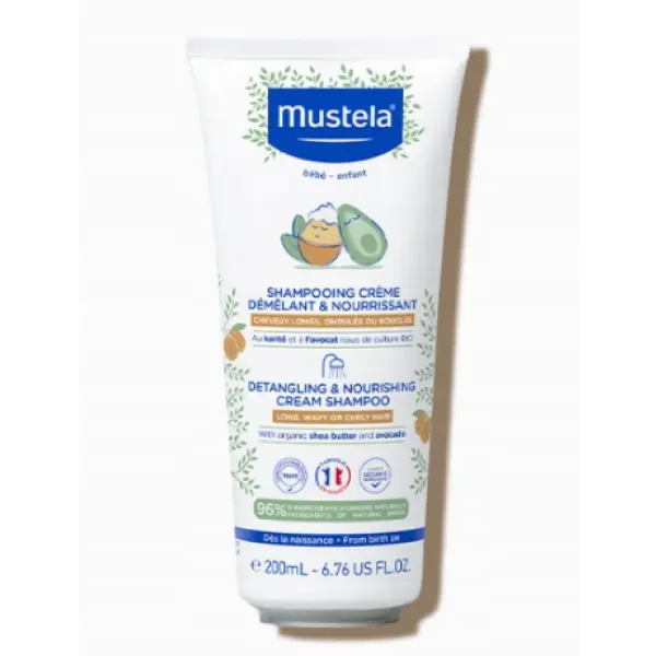 MUSTELA Odżywczy szampon ułatwiający rozczesywanie 200 ml