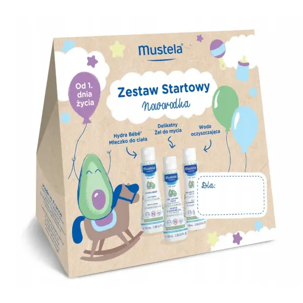 MUSTELA Zestaw startowy 3 x 100 ml